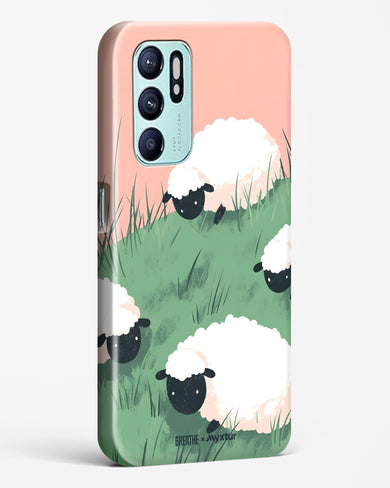 Marys Little Lambs [BREATHE] Hard Case Phone Cover (Oppo)