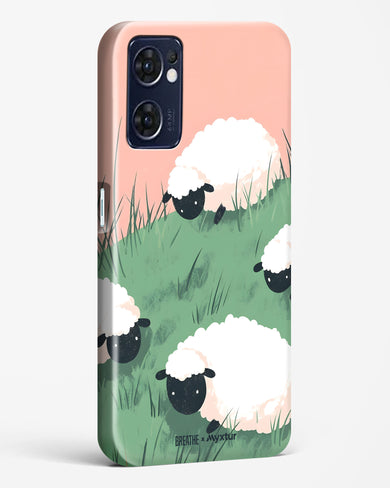 Marys Little Lambs [BREATHE] Hard Case Phone Cover (Oppo)