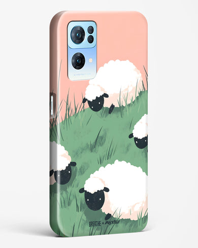 Marys Little Lambs [BREATHE] Hard Case Phone Cover (Oppo)