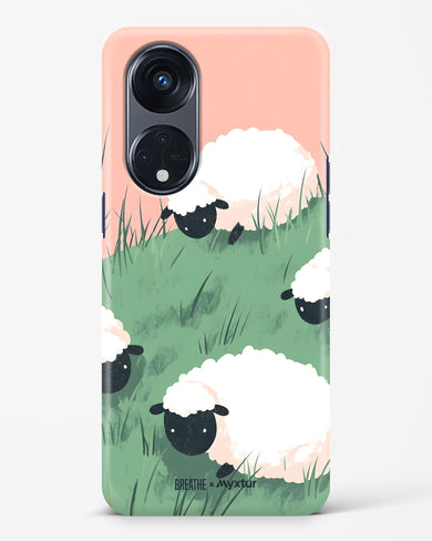 Marys Little Lambs [BREATHE] Hard Case Phone Cover (Oppo)