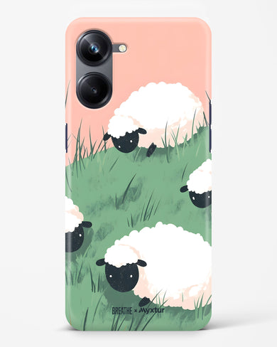 Marys Little Lambs [BREATHE] Hard Case Phone Cover (Realme)