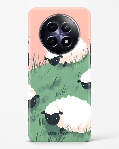 Marys Little Lambs [BREATHE] Hard Case Phone Cover (Realme)