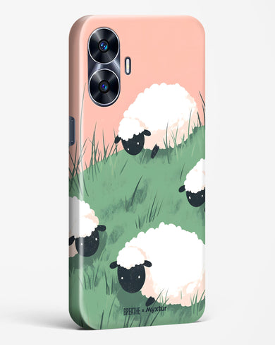 Marys Little Lambs [BREATHE] Hard Case Phone Cover (Realme)