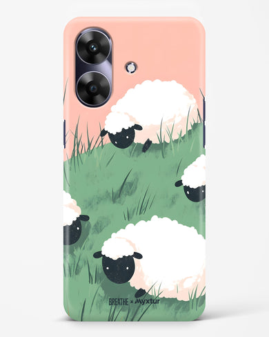 Marys Little Lambs [BREATHE] Hard Case Phone Cover (Realme)