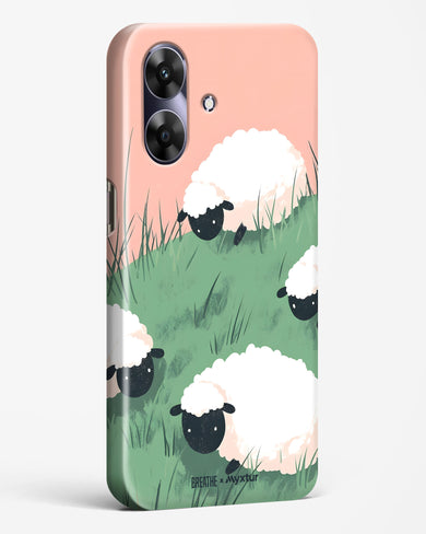 Marys Little Lambs [BREATHE] Hard Case Phone Cover (Realme)
