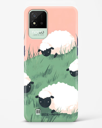 Marys Little Lambs [BREATHE] Hard Case Phone Cover (Realme)