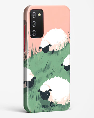 Marys Little Lambs [BREATHE] Hard Case Phone Cover (Samsung)