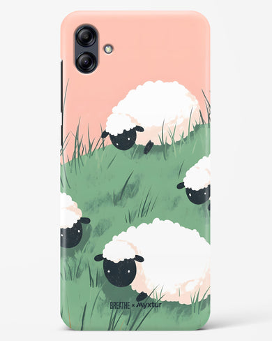 Marys Little Lambs [BREATHE] Hard Case Phone Cover (Samsung)