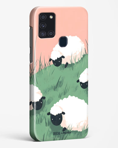 Marys Little Lambs [BREATHE] Hard Case Phone Cover (Samsung)