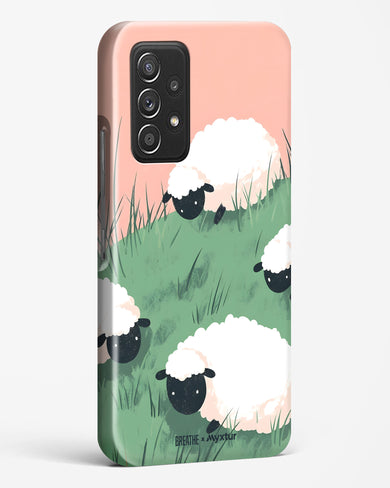 Marys Little Lambs [BREATHE] Hard Case Phone Cover (Samsung)