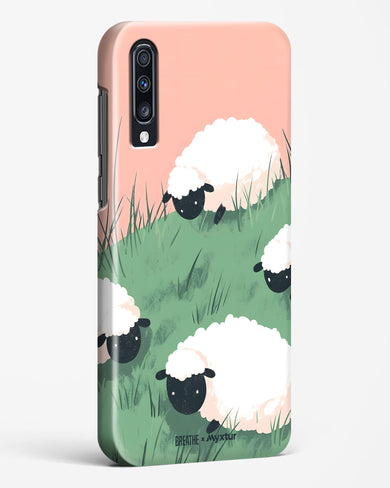 Marys Little Lambs [BREATHE] Hard Case Phone Cover (Samsung)