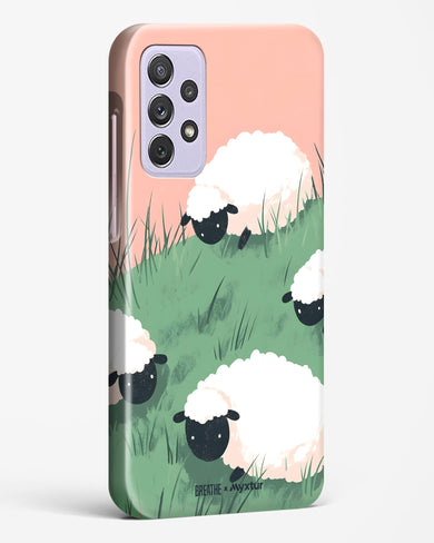 Marys Little Lambs [BREATHE] Hard Case Phone Cover (Samsung)