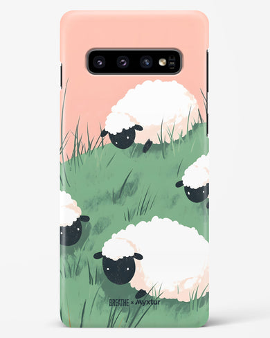 Marys Little Lambs [BREATHE] Hard Case Phone Cover (Samsung)