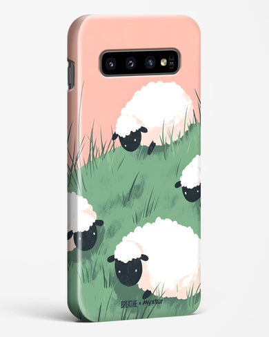 Marys Little Lambs [BREATHE] Hard Case Phone Cover (Samsung)