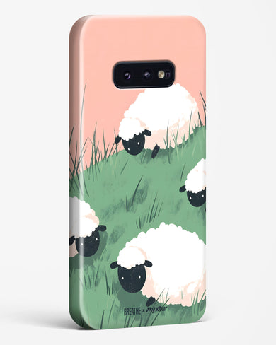 Marys Little Lambs [BREATHE] Hard Case Phone Cover (Samsung)