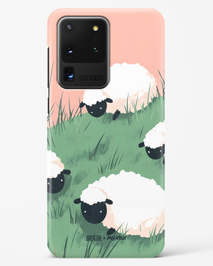 Marys Little Lambs [BREATHE] Hard Case Phone Cover (Samsung)