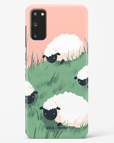 Marys Little Lambs [BREATHE] Hard Case Phone Cover (Samsung)