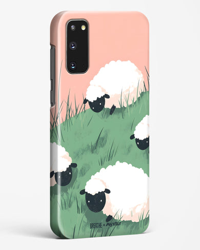 Marys Little Lambs [BREATHE] Hard Case Phone Cover (Samsung)