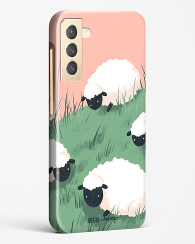 Marys Little Lambs [BREATHE] Hard Case Phone Cover (Samsung)