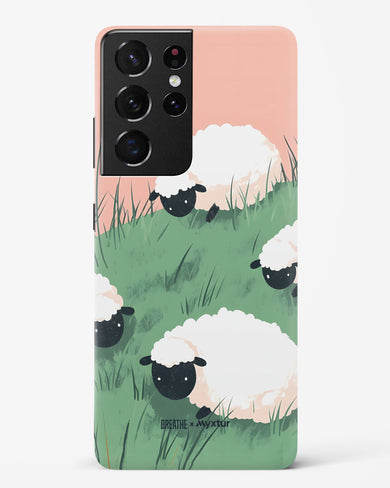 Marys Little Lambs [BREATHE] Hard Case Phone Cover (Samsung)