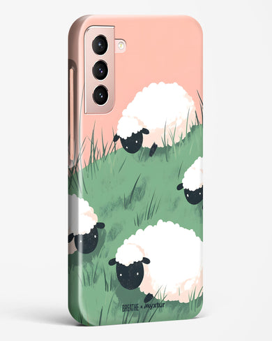 Marys Little Lambs [BREATHE] Hard Case Phone Cover (Samsung)