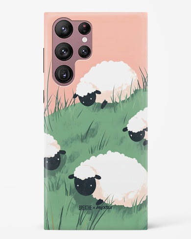 Marys Little Lambs [BREATHE] Hard Case Phone Cover (Samsung)
