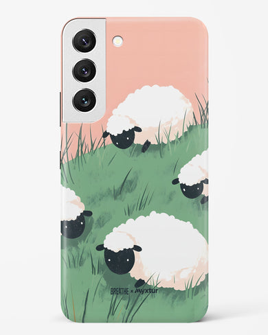 Marys Little Lambs [BREATHE] Hard Case Phone Cover (Samsung)