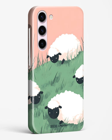 Marys Little Lambs [BREATHE] Hard Case Phone Cover (Samsung)