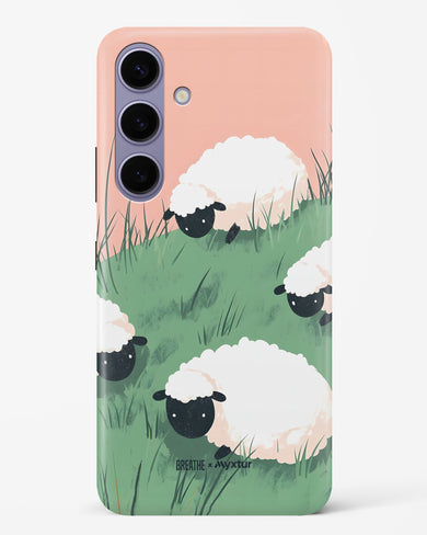 Marys Little Lambs [BREATHE] Hard Case Phone Cover (Samsung)