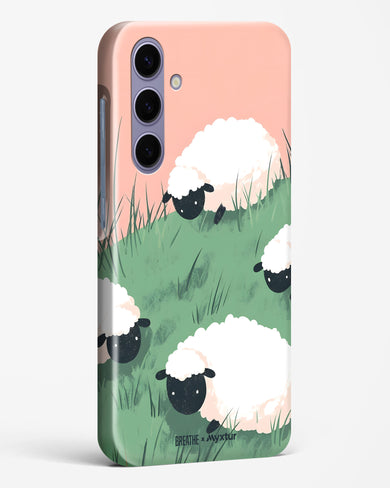 Marys Little Lambs [BREATHE] Hard Case Phone Cover (Samsung)