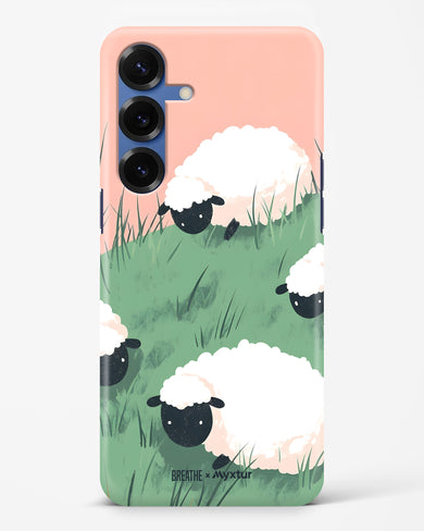 Marys Little Lambs [BREATHE] Hard Case Phone Cover (Samsung)