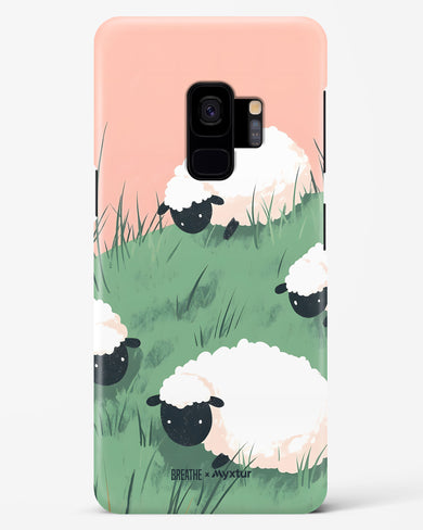 Marys Little Lambs [BREATHE] Hard Case Phone Cover (Samsung)