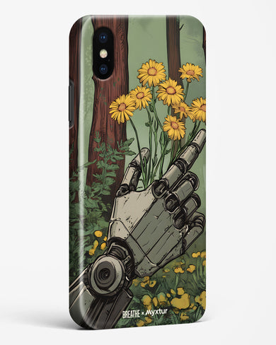 Metal and Bloom [BREATHE] Hard Case Phone Cover (Apple)