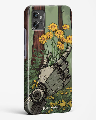 Metal and Bloom [BREATHE] Hard Case Phone Cover (Motorola)
