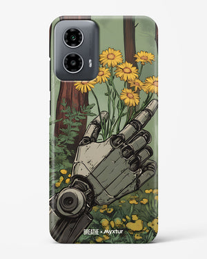 Metal and Bloom [BREATHE] Hard Case Phone Cover (Motorola)