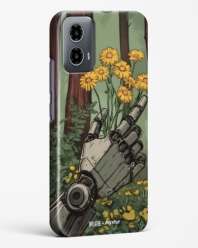 Metal and Bloom [BREATHE] Hard Case Phone Cover (Motorola)