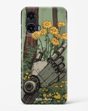 Metal and Bloom [BREATHE] Hard Case Phone Cover (Motorola)