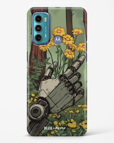 Metal and Bloom [BREATHE] Hard Case Phone Cover (Motorola)