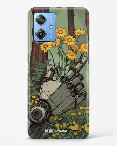 Metal and Bloom [BREATHE] Hard Case Phone Cover (Motorola)