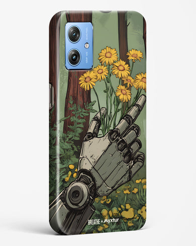 Metal and Bloom [BREATHE] Hard Case Phone Cover (Motorola)