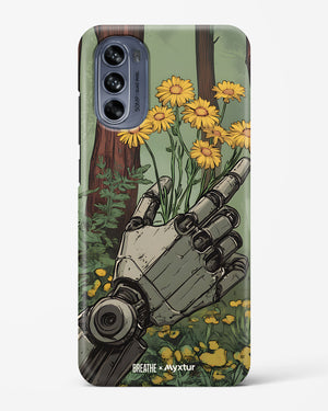 Metal and Bloom [BREATHE] Hard Case Phone Cover (Motorola)