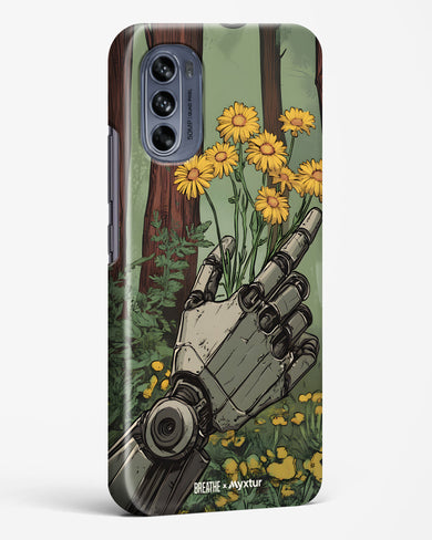 Metal and Bloom [BREATHE] Hard Case Phone Cover (Motorola)