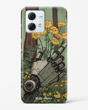 Metal and Bloom [BREATHE] Hard Case Phone Cover (Motorola)
