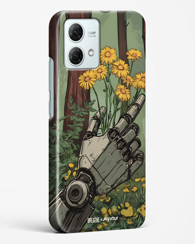 Metal and Bloom [BREATHE] Hard Case Phone Cover (Motorola)