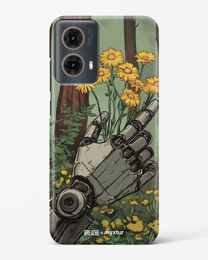 Metal and Bloom [BREATHE] Hard Case Phone Cover (Motorola)