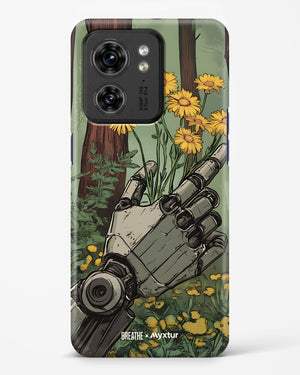 Metal and Bloom [BREATHE] Hard Case Phone Cover (Motorola)