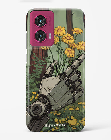 Metal and Bloom [BREATHE] Hard Case Phone Cover (Motorola)
