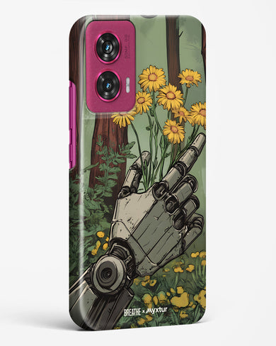 Metal and Bloom [BREATHE] Hard Case Phone Cover (Motorola)