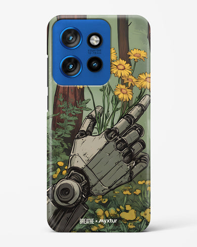 Metal and Bloom [BREATHE] Hard Case Phone Cover (Motorola)