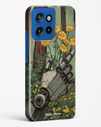 Metal and Bloom [BREATHE] Hard Case Phone Cover (Motorola)
